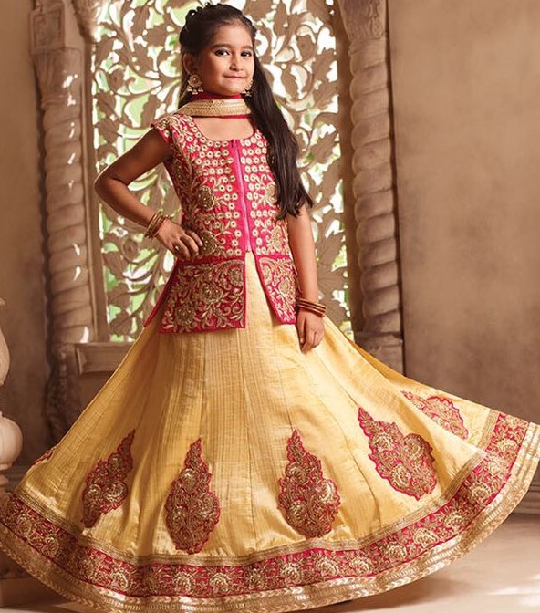 small girls ghagra