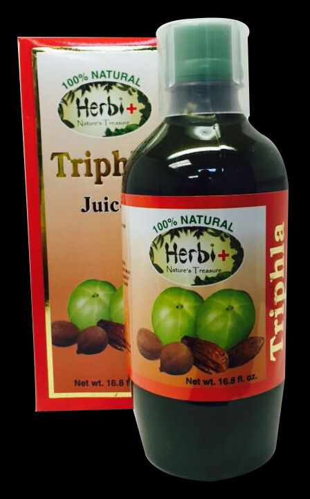 Herbi+ Triphala Juice - Aamla, Baheda & Harad (33.6 Oz)