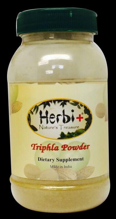 Herbi+ Triphla Powder 10oz for Immunity, Digestion & Gas