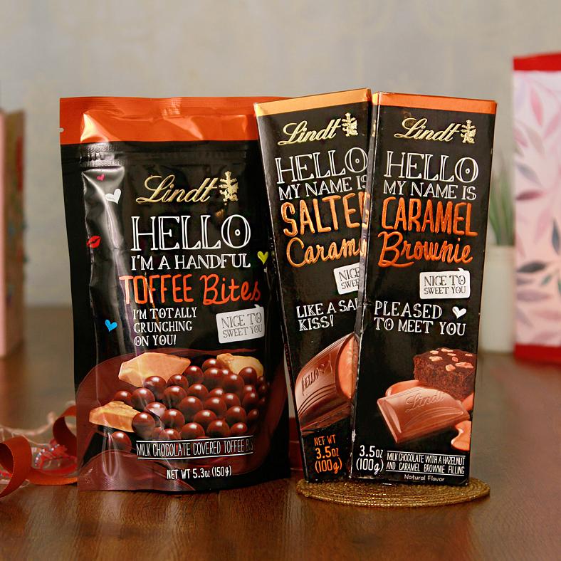 Set of 3 Lindt Chocolate Bars to Enjoy