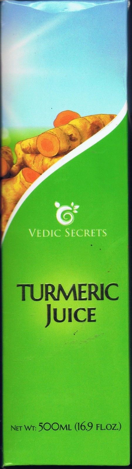 Vedic Secret Turmeric Juice Indian Gooseberry Juice Herbal Supplements