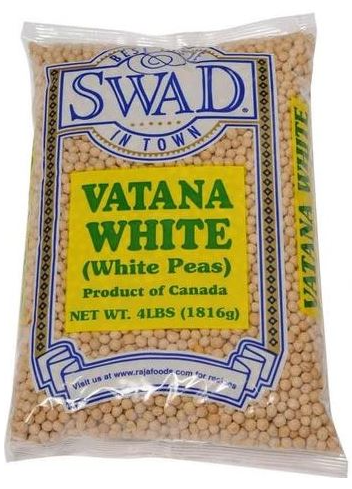 Swad Vatan White  (Yellow Peas)  4 lbs