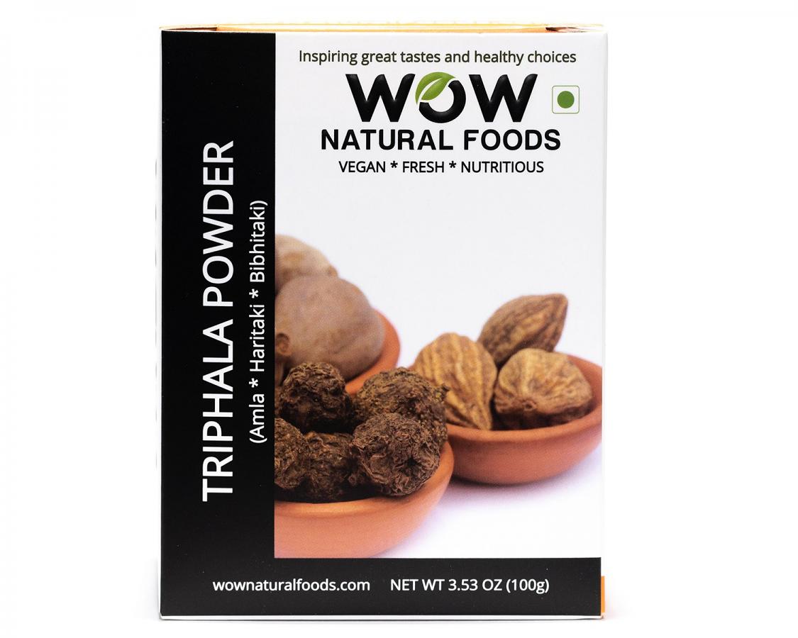 WOW Natural Foods Triphala Powder ( OZ)pack of 3 #48784 | Buy Indian Spices Online WOW Natural Foods Triphala Powder ( OZ)pack of 3 #48784 | Buy Indian Spices Online