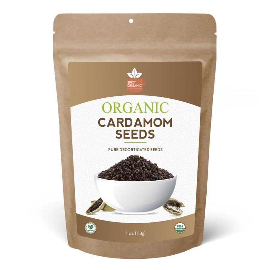 Organic Cardamom Seeds-4oz