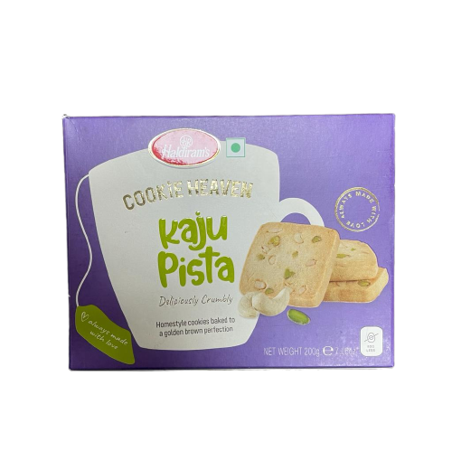Haldiram Cookies Kaju Pista -  200g