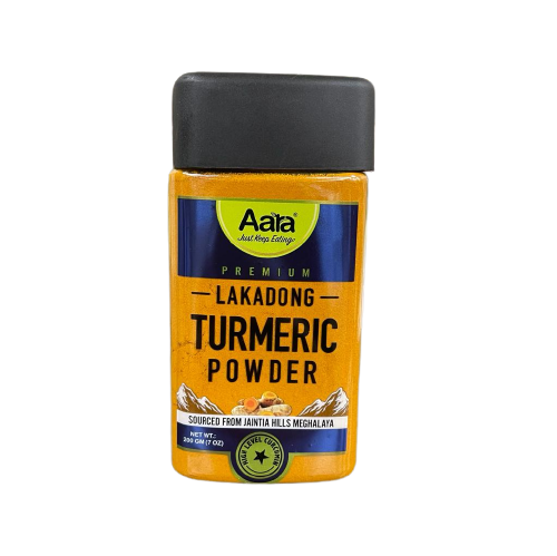 Aara Premium Lakadong Turmeric Powder - 7oz (200Gms)