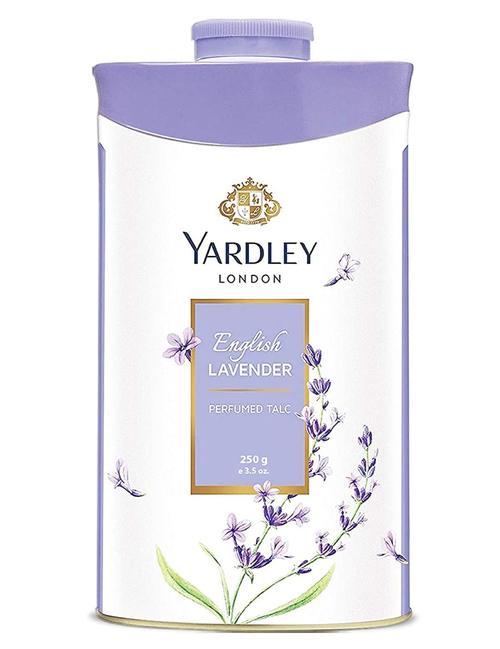 Yardley London English Lavender Perfumed Talc Powder for Women, 250g