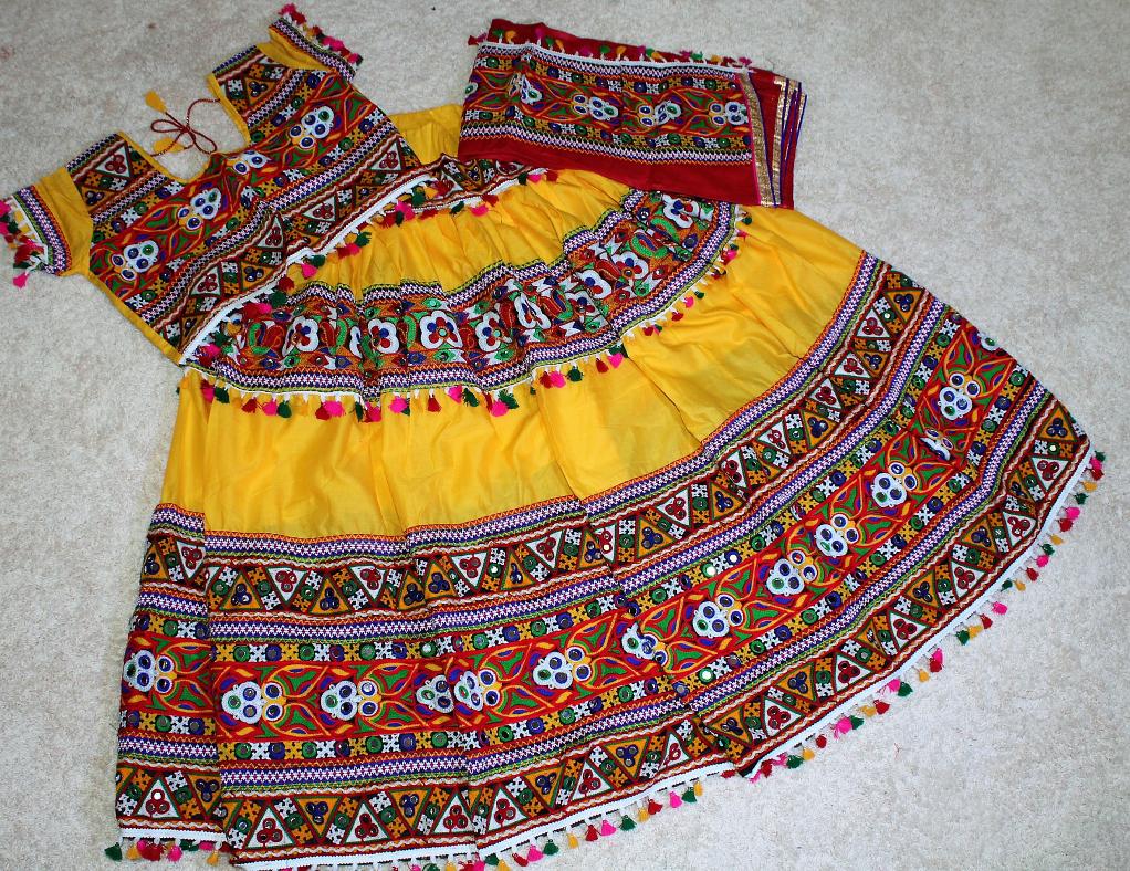 gujarati garba lehenga