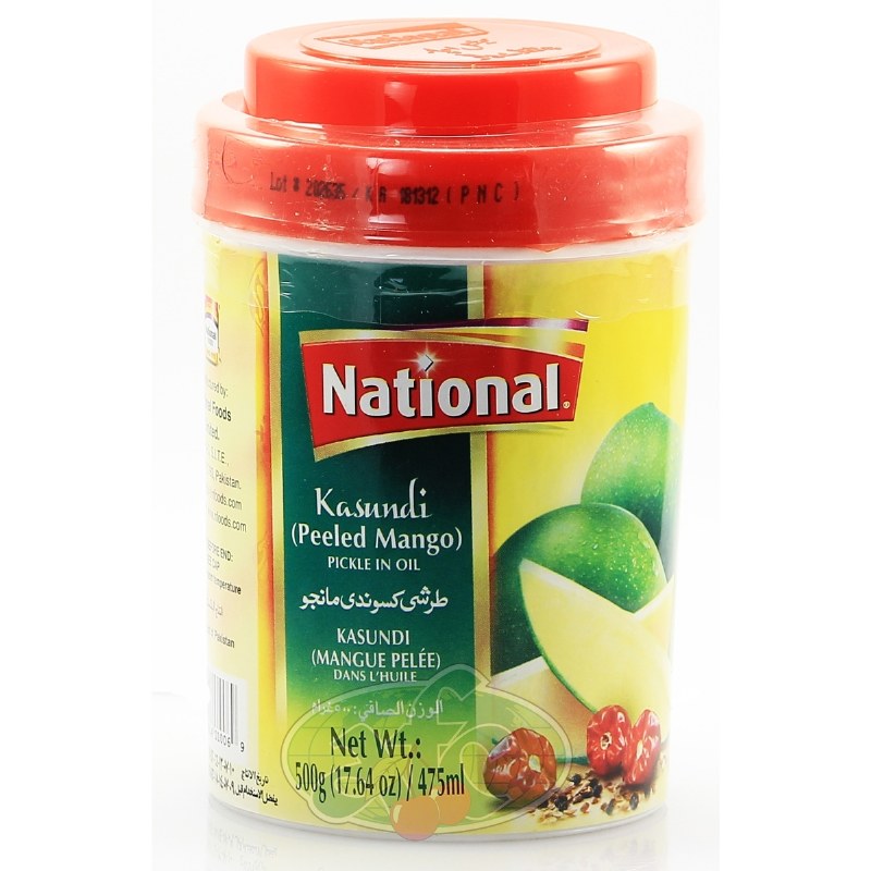 National Peeled Mango Pickle- Kasoondi 320 gms