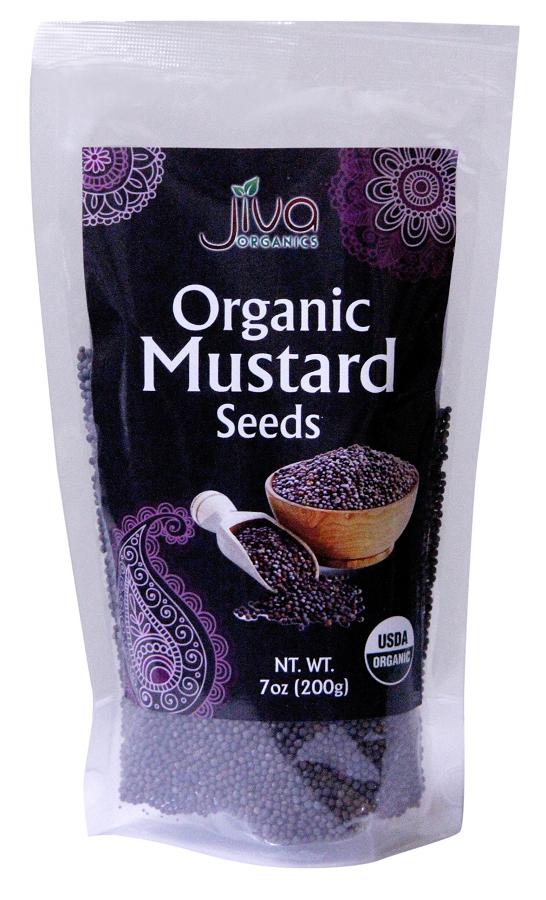 Jiva Organic Mustard Seeds 7 Oz