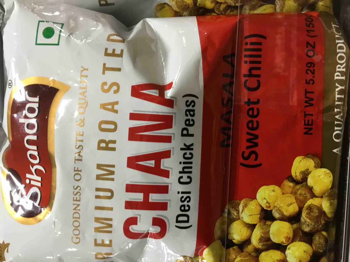 Sikandar Roasted Chana- Masala Sweet Chili 150 gms