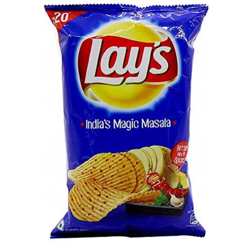 Lay's India's Magic Masala, Indian Chips - 52g, 1-Pack	