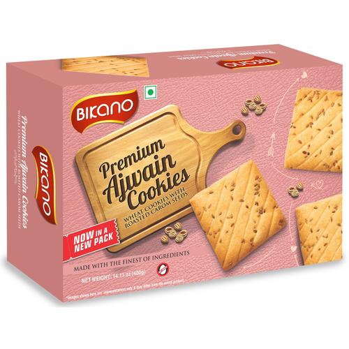 Bikano by Bikanervala Ajwain Cookies, 400gm	