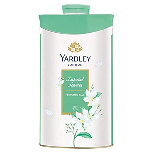 Yardley London Imperial Jasmine Perfumed Talc for Women, 250g Yardley London Imperial Jasmine Perfumed Talc for Women, 250g