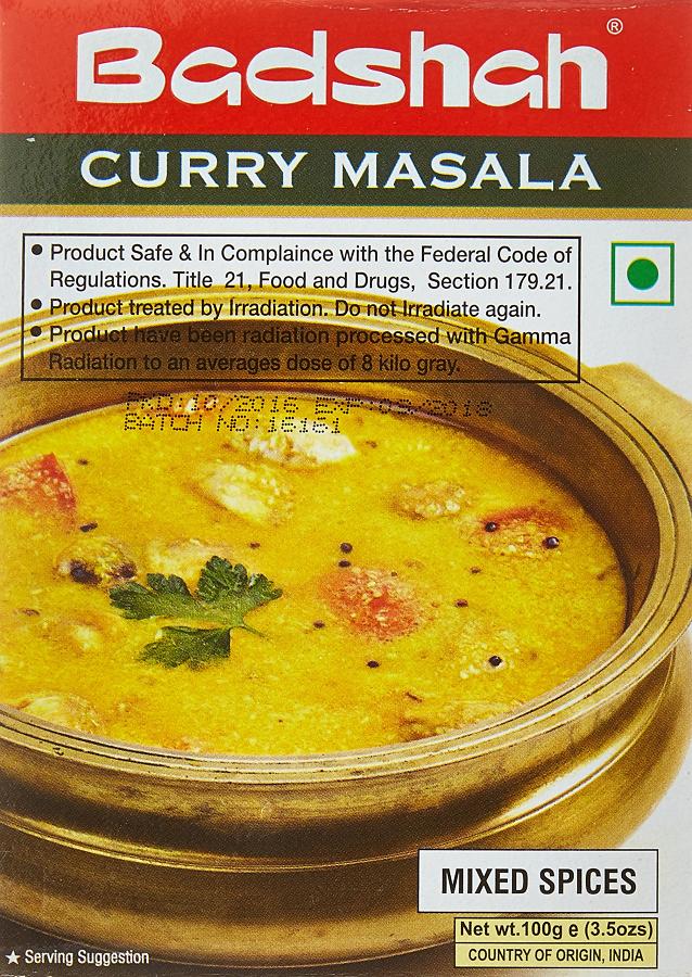 Badshah Jain Curry Masala 100 gms