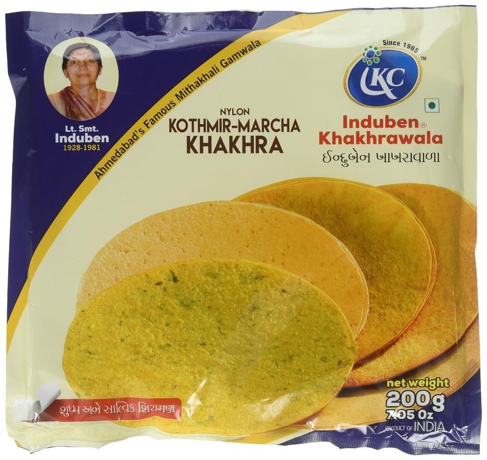 Induben's Khakhra- Kothmir-Marcha 200 gms