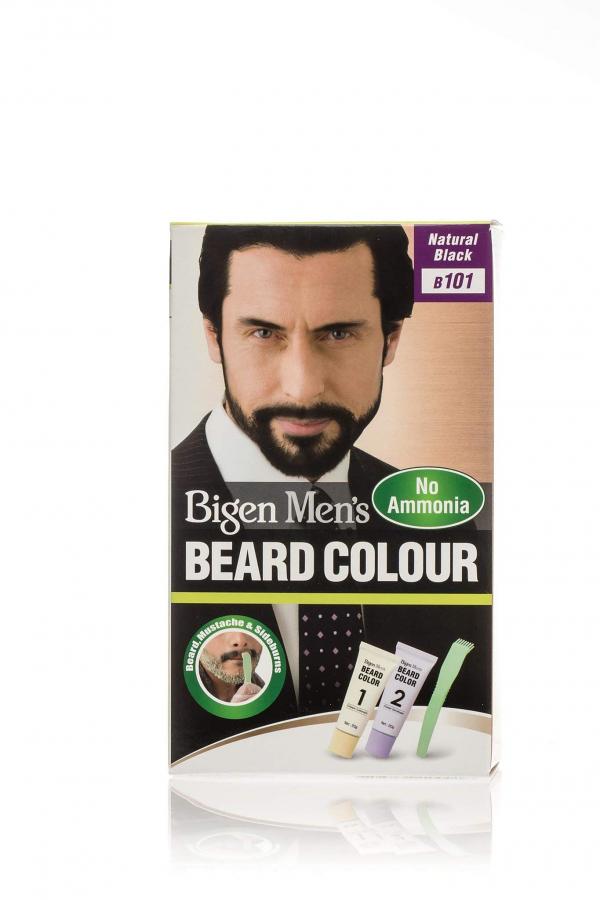Bigen Men's Beard Color- Natural Black 40 gms
