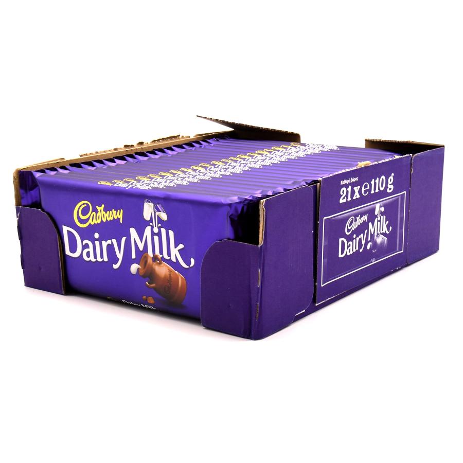 Cadbury Dairy Milk 110gm x 21