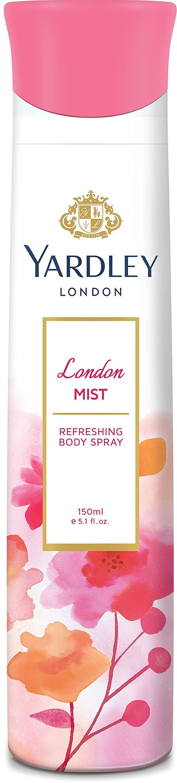 Yardley Body Spray-london Mist 150 ml