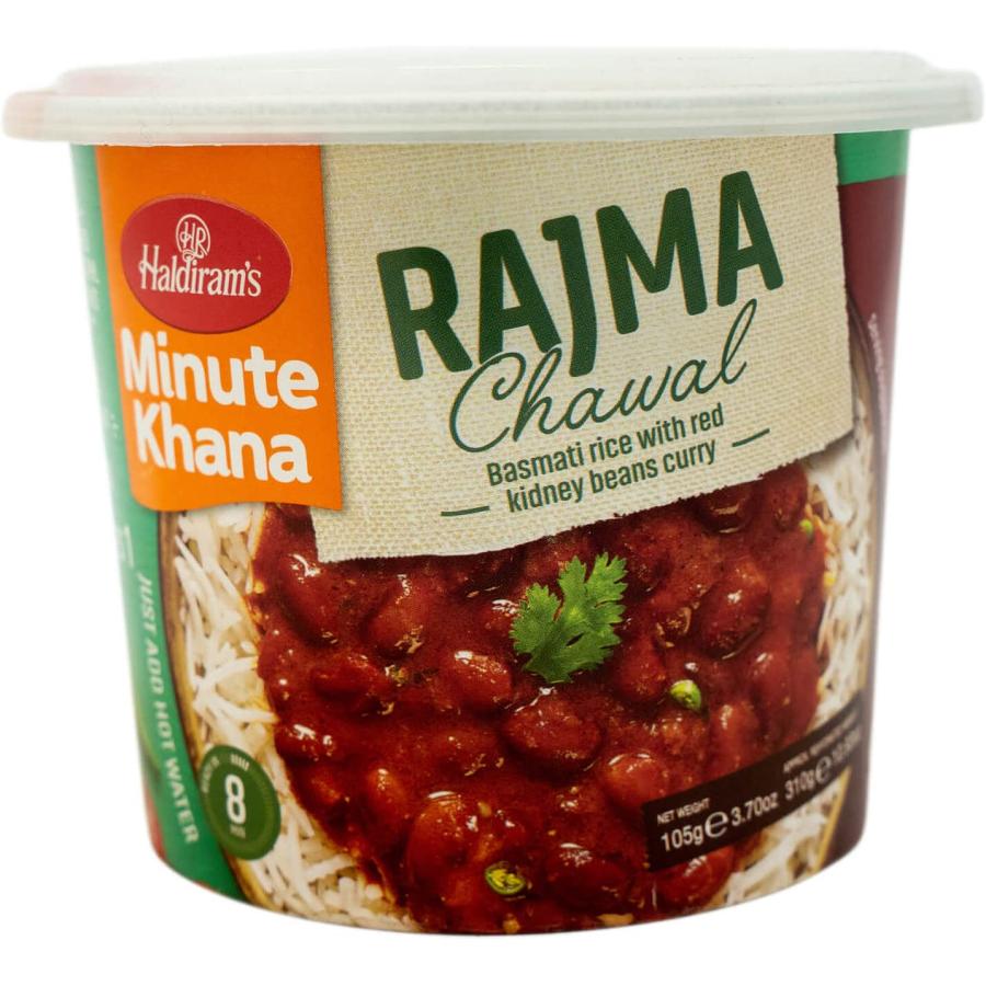 Pack Of 3 - Haldiram's Minute Khana Rajma Chawal - 105 Gm (3.70 Oz) Pack Of 3 - Haldiram's Minute Khana Rajma Chawal - 105 Gm (3.70 Oz)