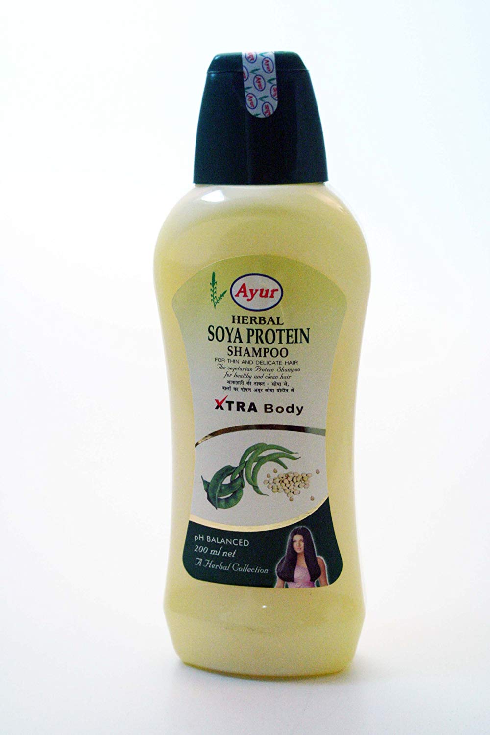 Ayur Herbal Soya Protein Shampoo (200 Ml)