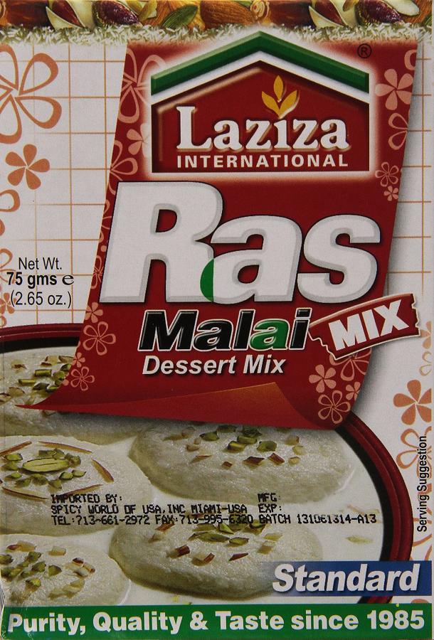 Laziza Ras Malai Mix Standard 75 gms