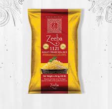Zeeba Creamy Basmati Rice - 10 LB