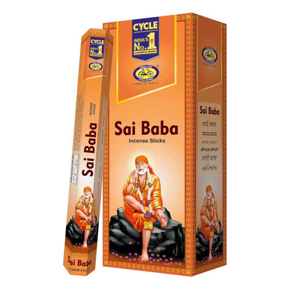 Cycle Sai Baba 6 pks of 20 sticks