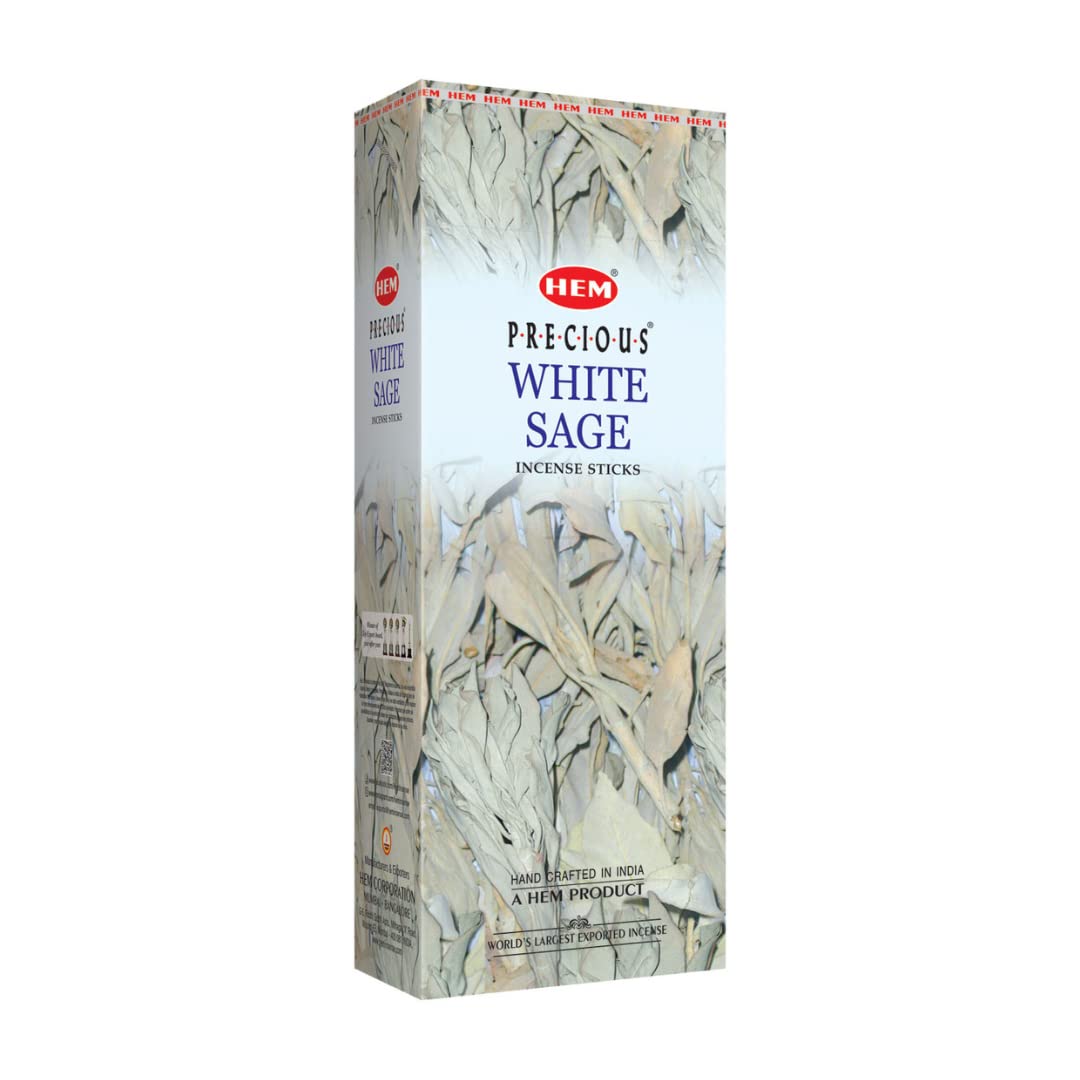 Hem Precious White Sage 6 x 20 stx