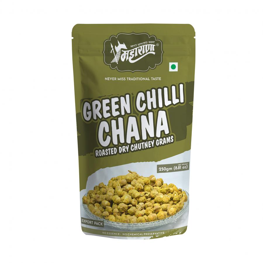 Maharana Green Chilli Chana 250 gms