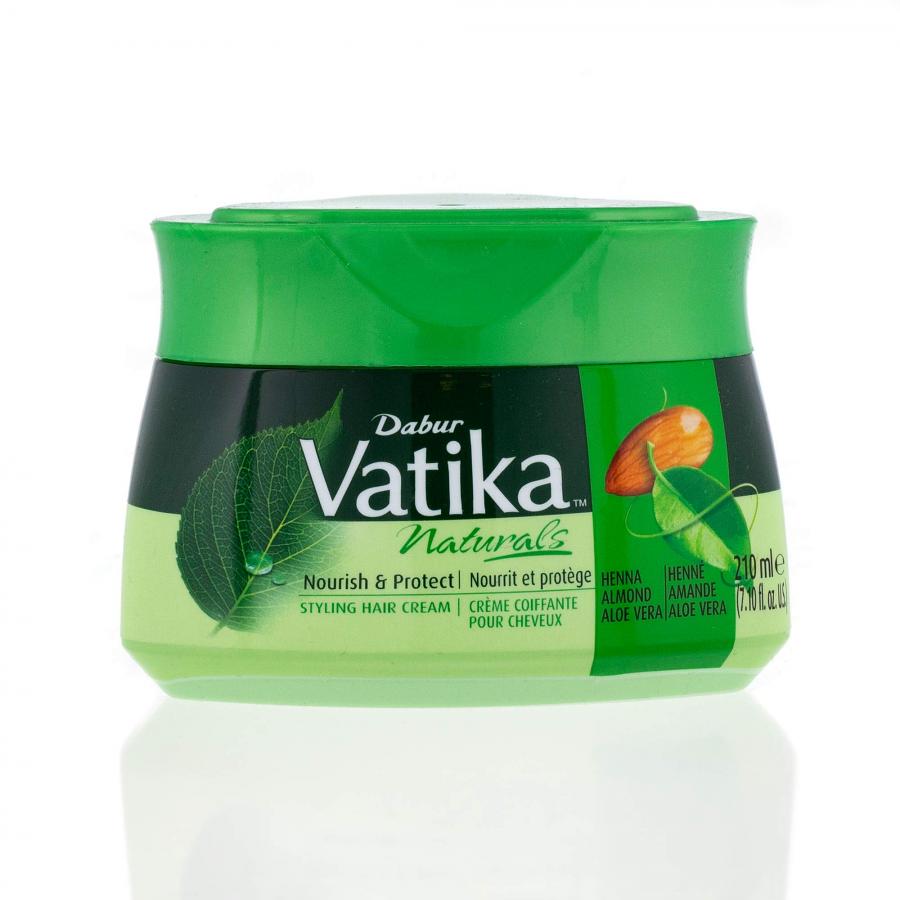 Vatika Styling Hair Cream Henna Almond 140 ml #45444 | Buy Hair Oil Online