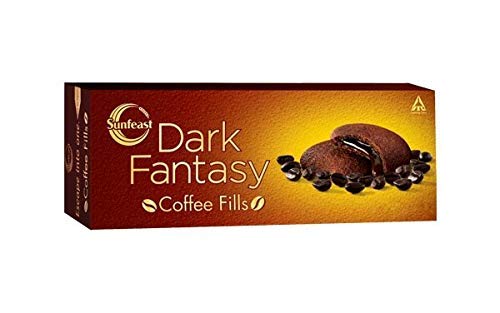 Sunfeast Dark Fantasy Choco Meltz , Choco Cream Cookies Luxuria 150 gms
