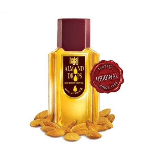 Bajaj Almond Drops Hair Oil Non Sticky Stop Hairfall W/ Vitamin E - 300Ml