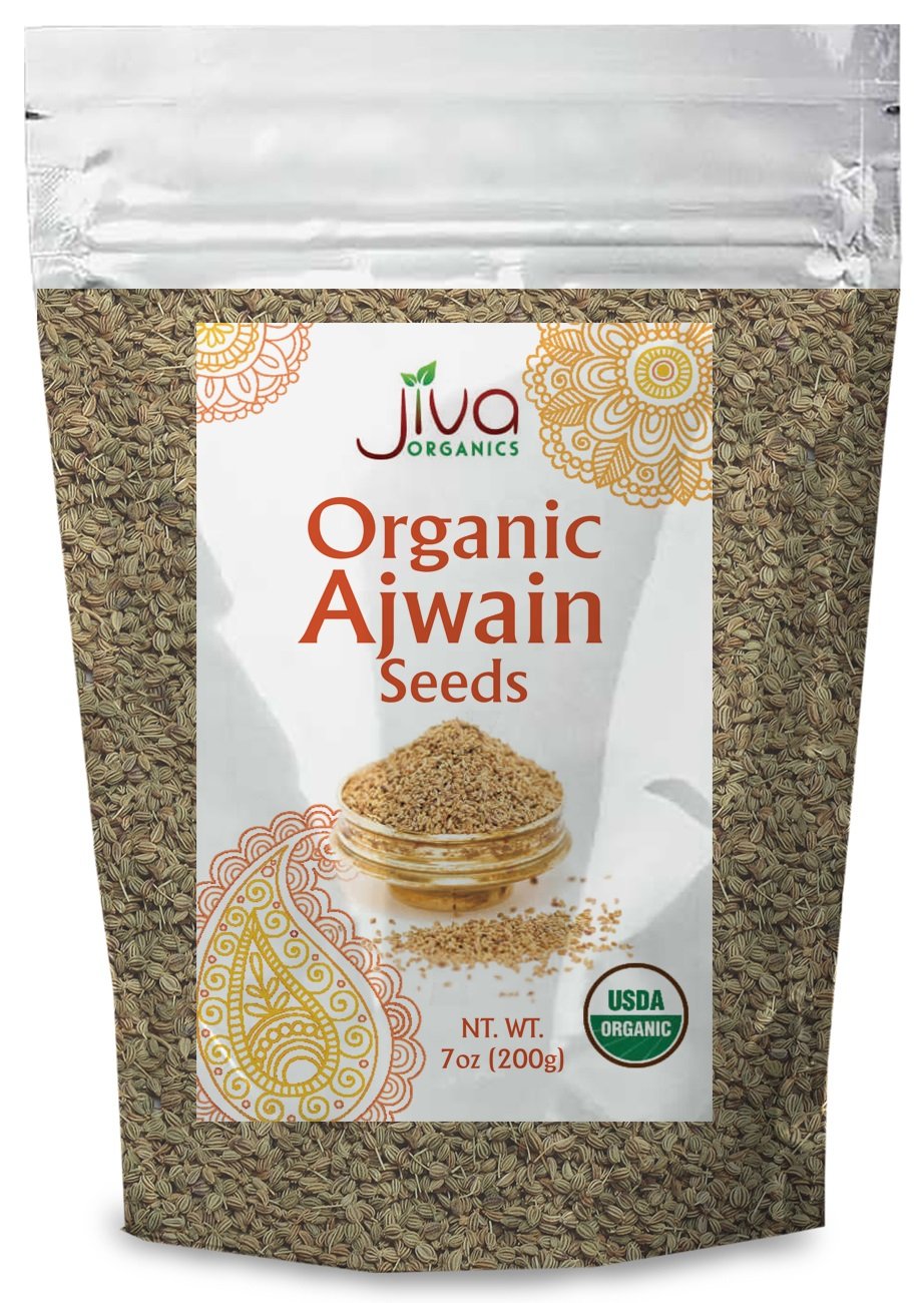 Jiva Organic Ajwain Seeds 7 Oz