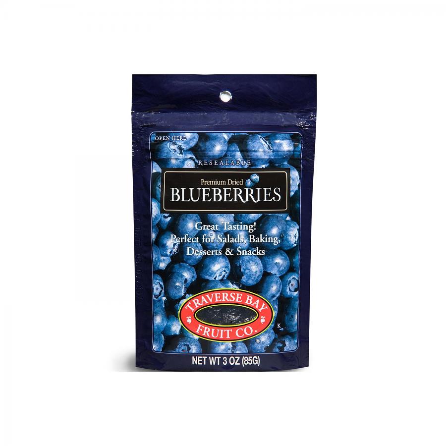 Traverse Bay Fruit Company Dried Blueberrie-  3 oz