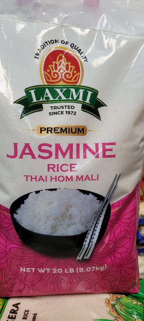 Laxmi Jasmine Rice 20 lbs #56226 | Buy Online @ DesiClik.com, USA