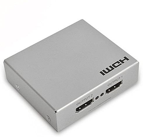 Ckitze BG-521 1x2 2 Ports Power HDMI Splitter Version 1.4 Certified Full Ul