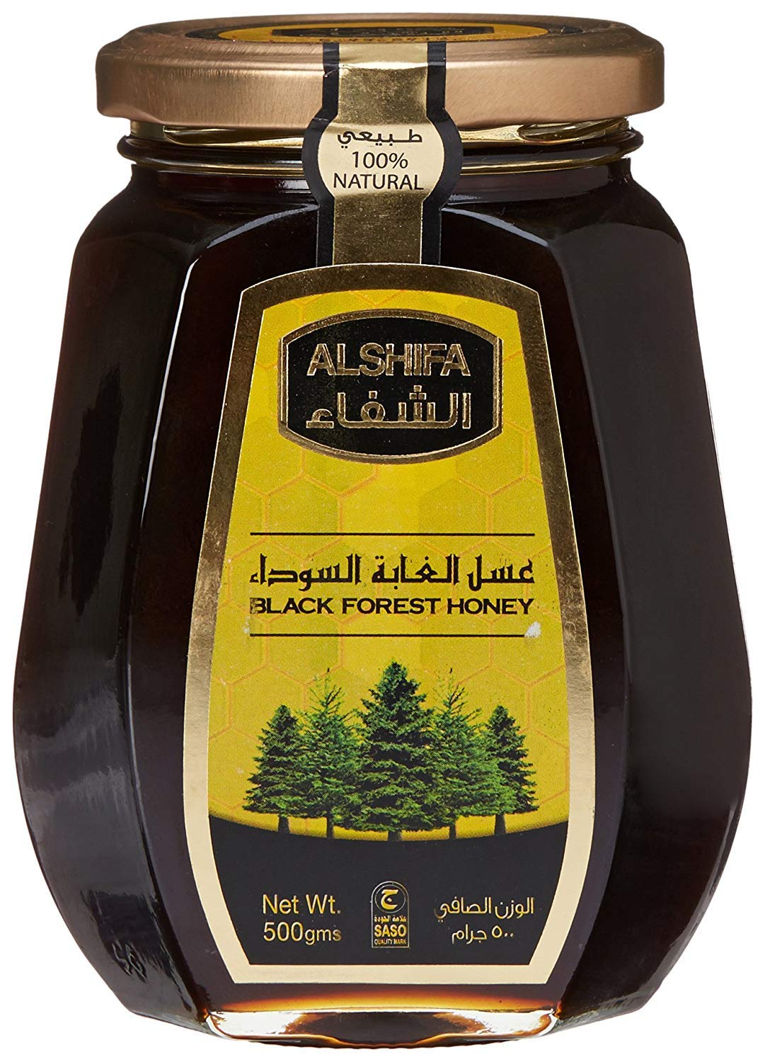 AL SHIFA All Natural Pure Black Forest Honey, 500g