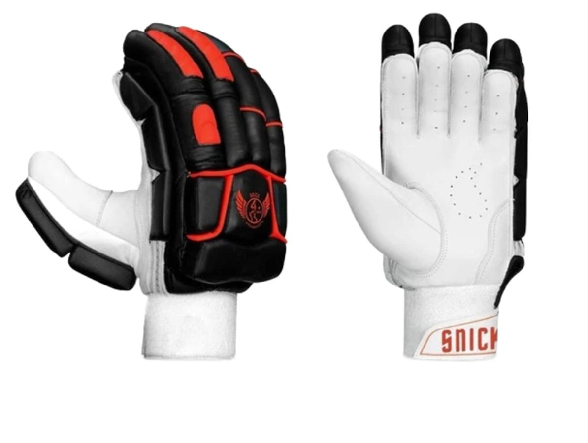 SNICK PREMIUM LEATHER Cricket batting Gloves IPL Style