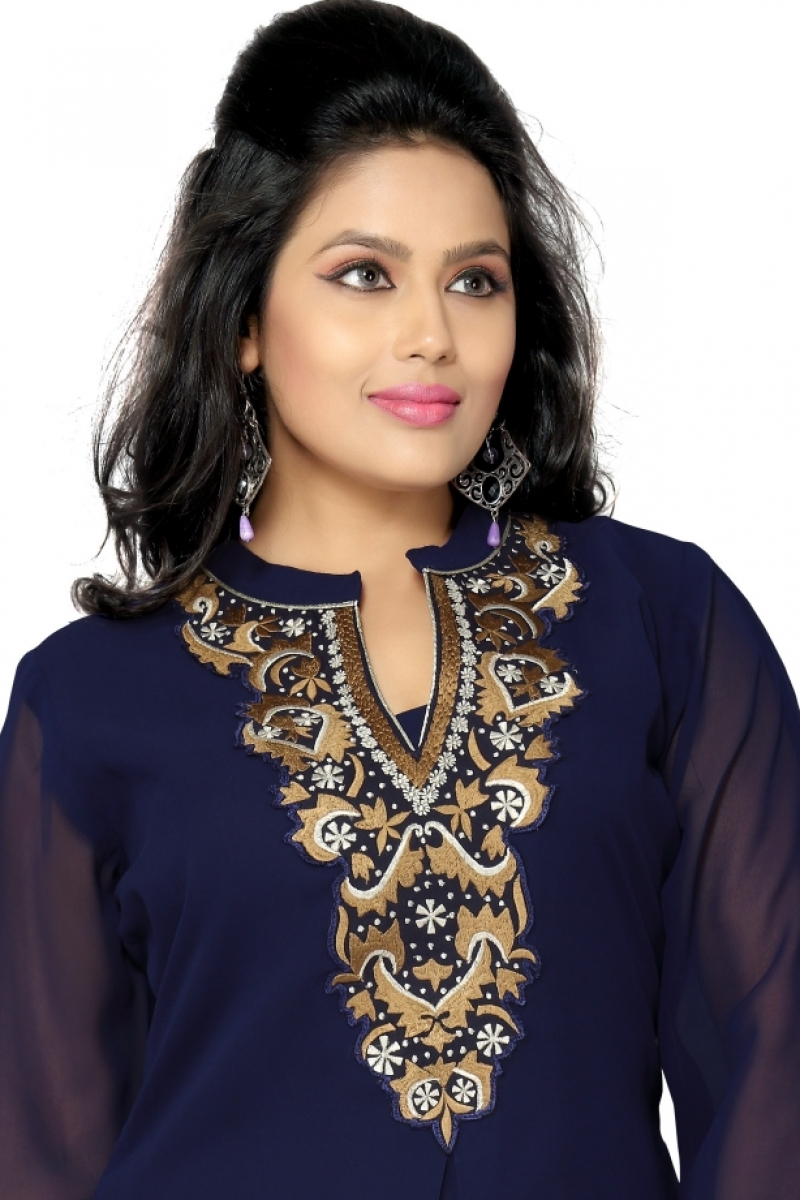 Shop MK130 - Gown style kurti Online | Buy from Indian Store, USA