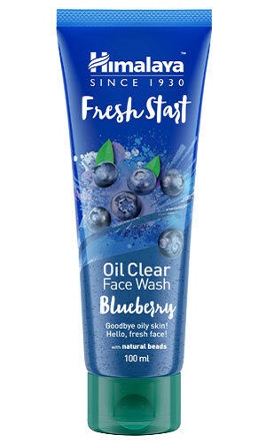 Himalaya Herbal Fresh Start Oil Clear Blueberry Face Wash 100ml