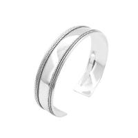 BR122 Double Row Silver Bali Cuff Bracelet w/ Woven Exclusive Mothers Gift BR122 Double Row Silver Bali Cuff Bracelet w/ Woven Exclusive Mothers Gift