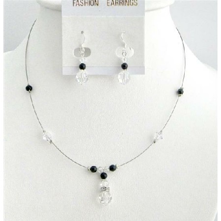 Customize Cheap Swarovski Pearls Crystals Black Clear Crystals Jewelry Customize Cheap Swarovski Pearls Crystals Black Clear Crystals Jewelry