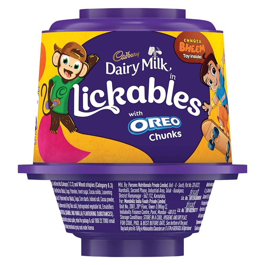 Cadbury Dairymilk Lickables With Oreo 20gm x 12