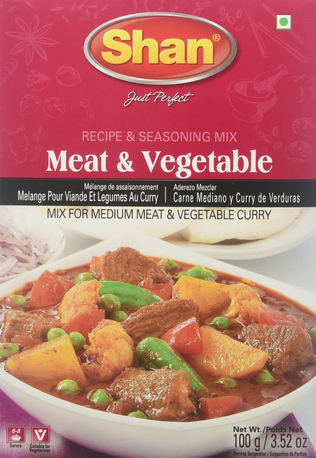 Shan Seasoning Mix For Meat & Vegetable 100 gms