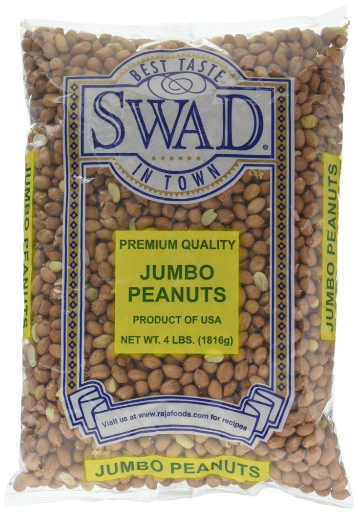 Swad Jumbo Peanuts 4 Lbs 46425 Buy Indian Snack Online