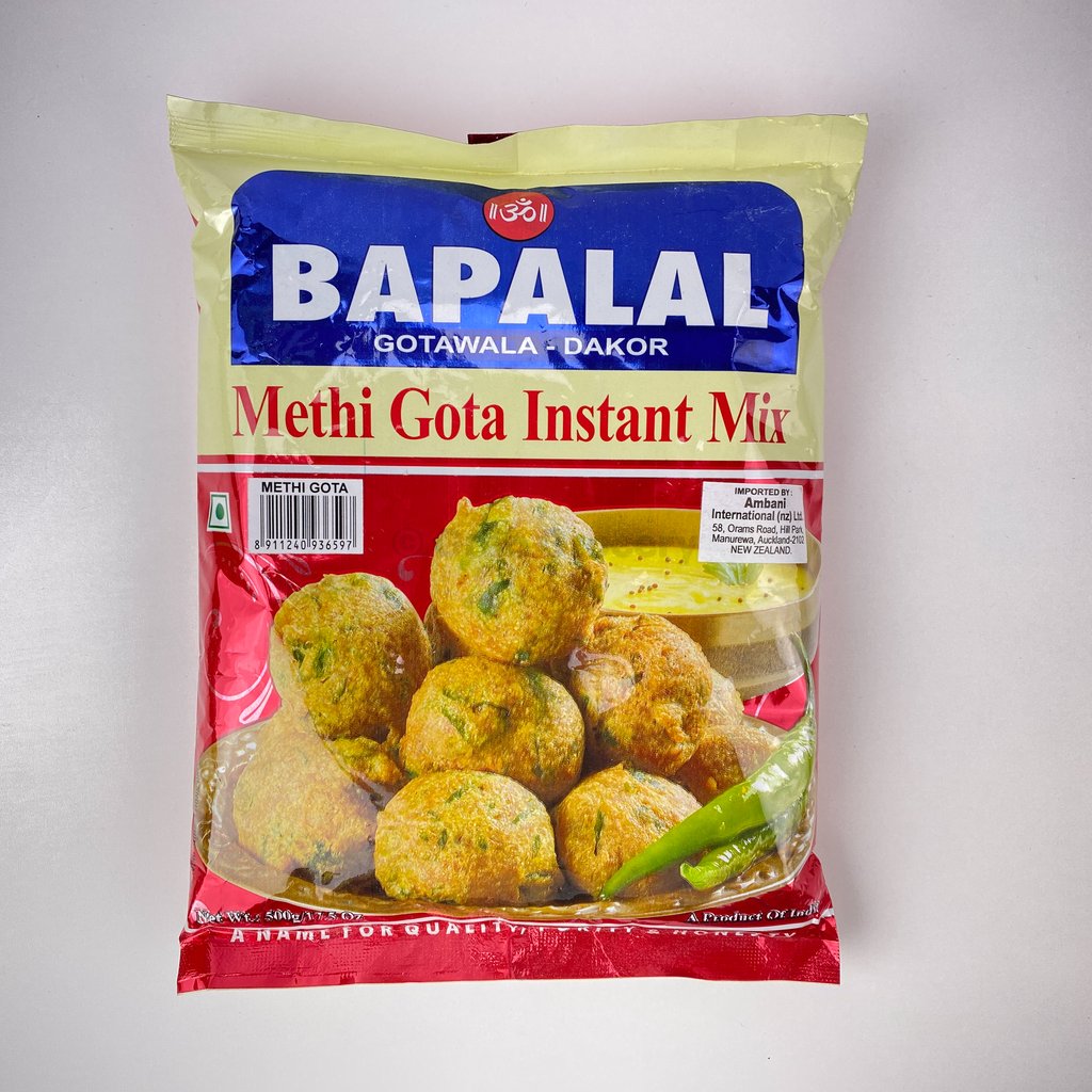 Bapalal Methi Gota instant mix 500 gms