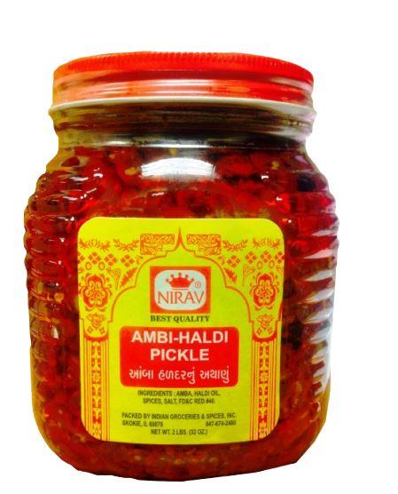Nirav Ambi-haldi Pickle 2 lbs