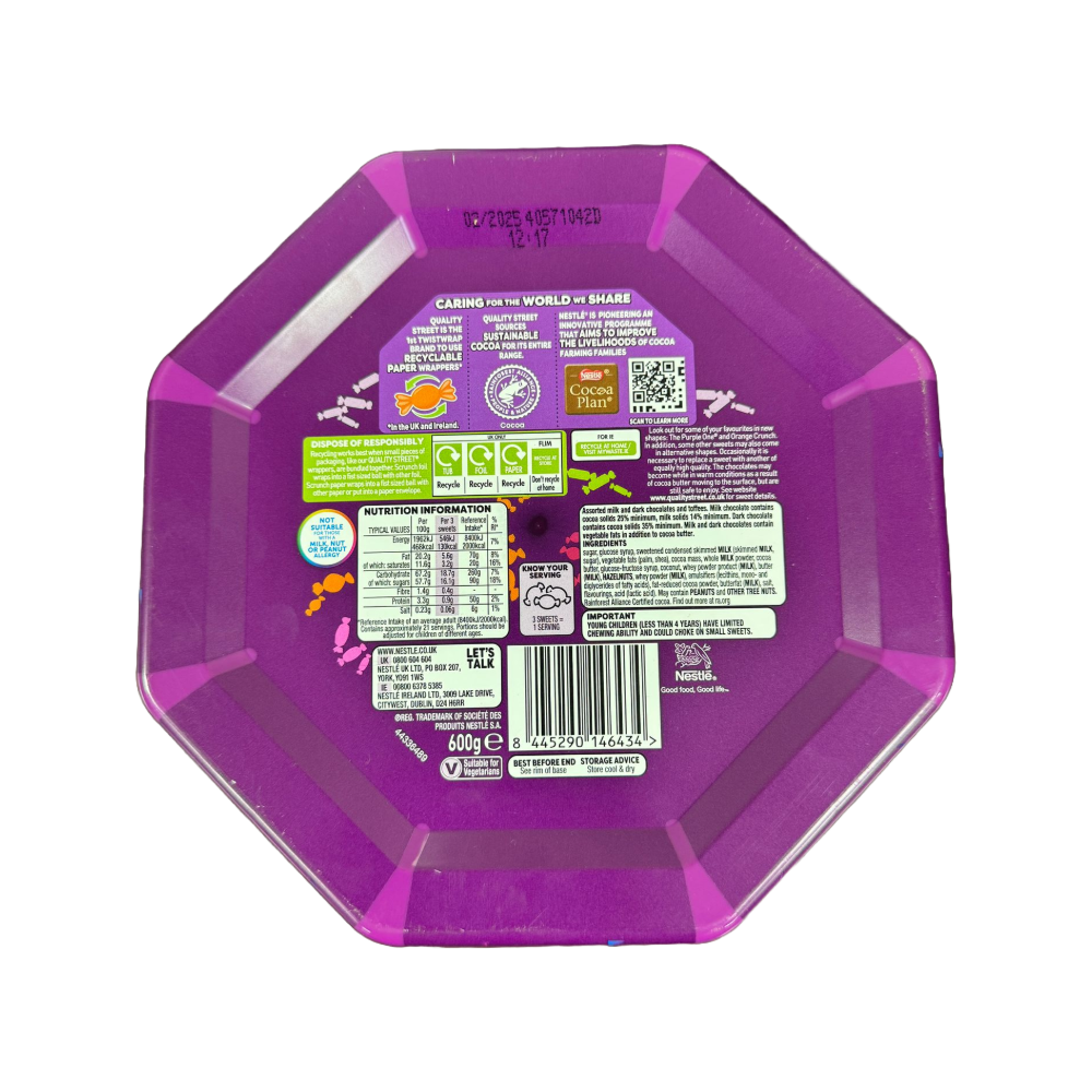 Quality Street Assorted Chocolates - 600gm