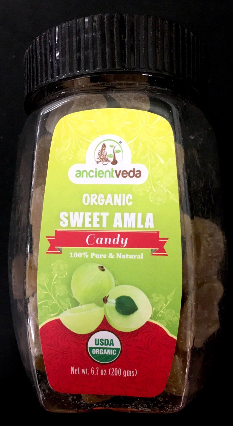 Ancient Veda Organic Sweet Amla (Gooseberry) Candy - 200 GMS Ancient Veda Organic Sweet Amla (Gooseberry) Candy - 200 GMS